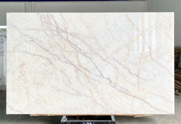 Cristallo Ice White Marble flooring